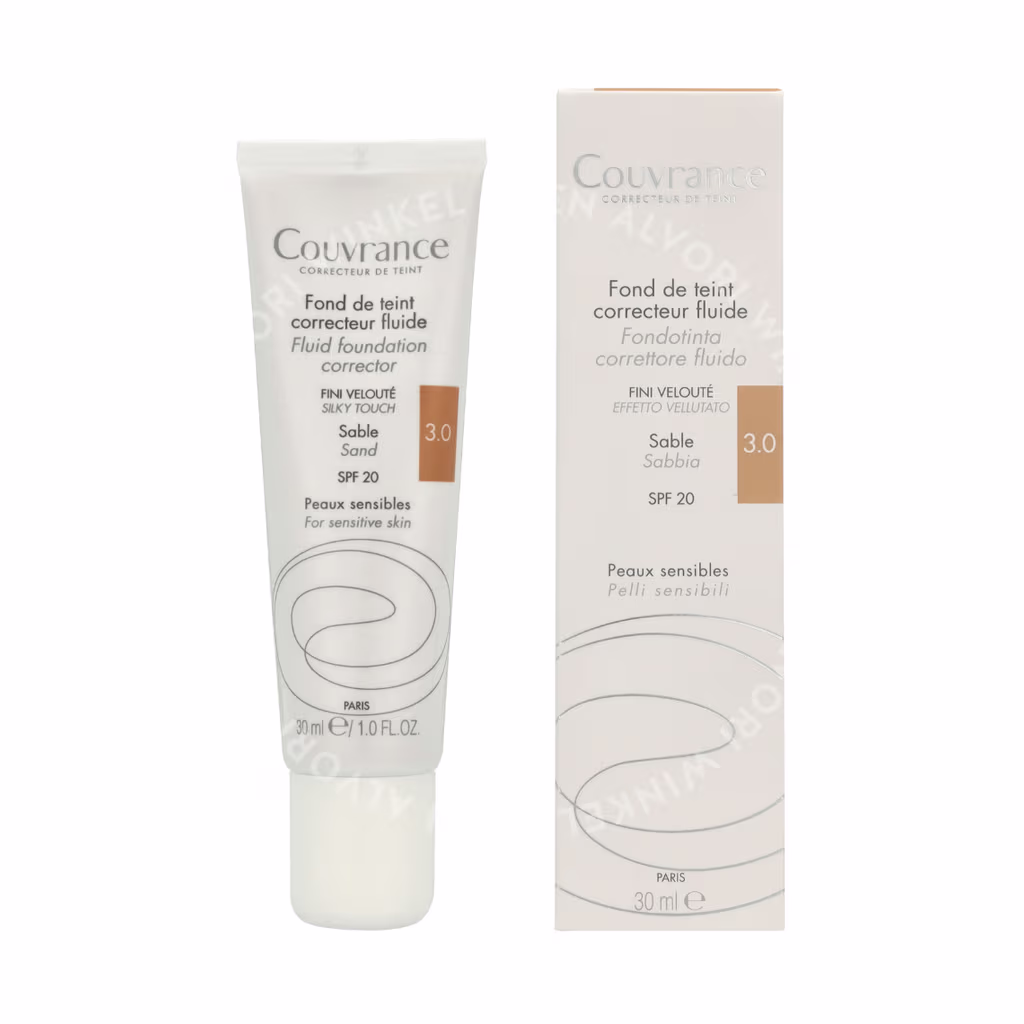 Avene Avene Couvrance Fluid Foundation Corrector SPF20 — #3.0 Sand — foto 3