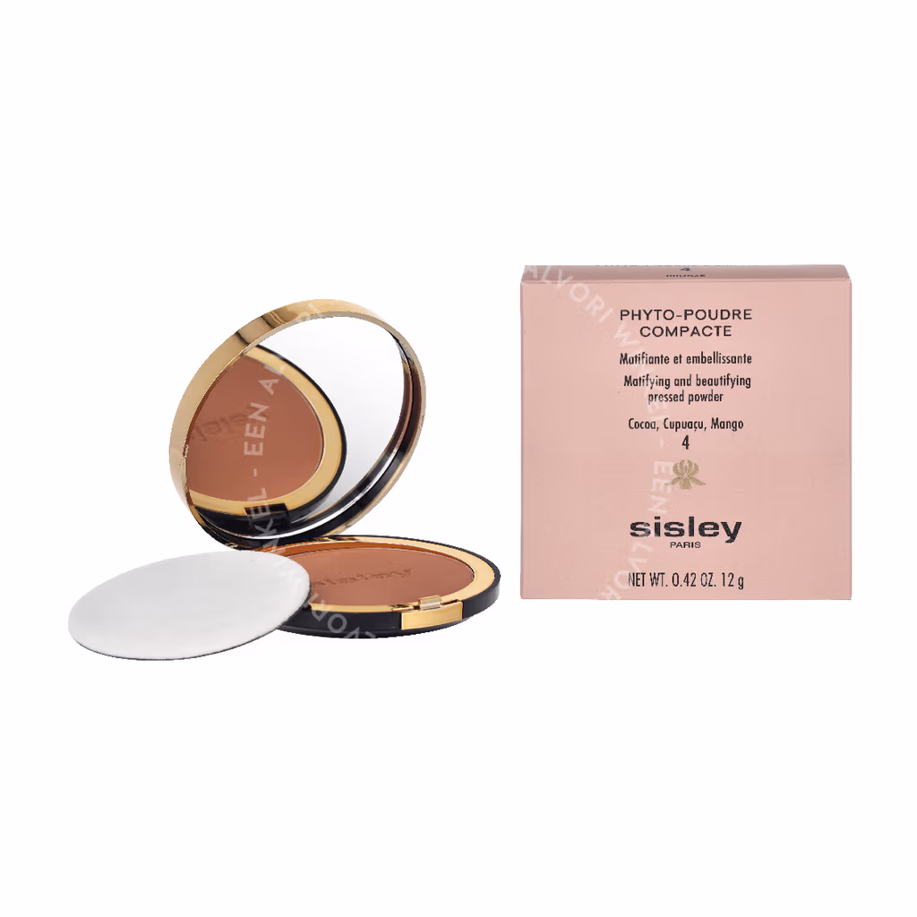 Sisley Sisley Phyto-Poudre Compacte Matt. And Beaut. Pressed Powder — #4 Bronze — foto 3