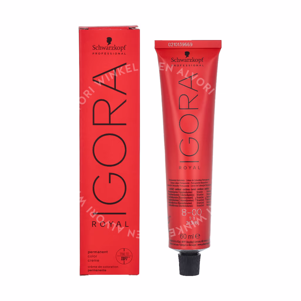 Schwarzkopf Schwarzkopf Igora Royal Permanent Color Creme — 8-00 — foto 3
