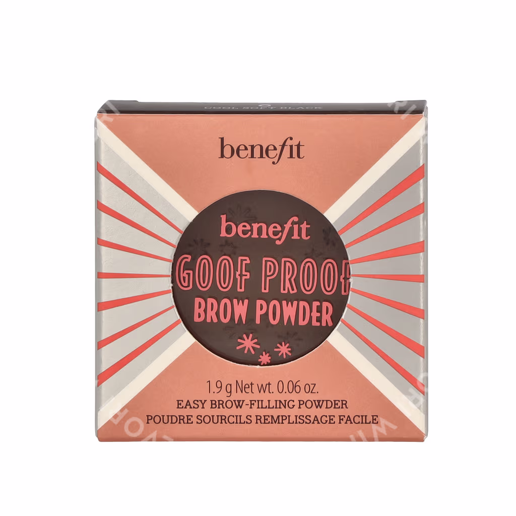 Benefit Benefit Goof Proof Brow Powder — #6 Cool Soft Black — foto 2