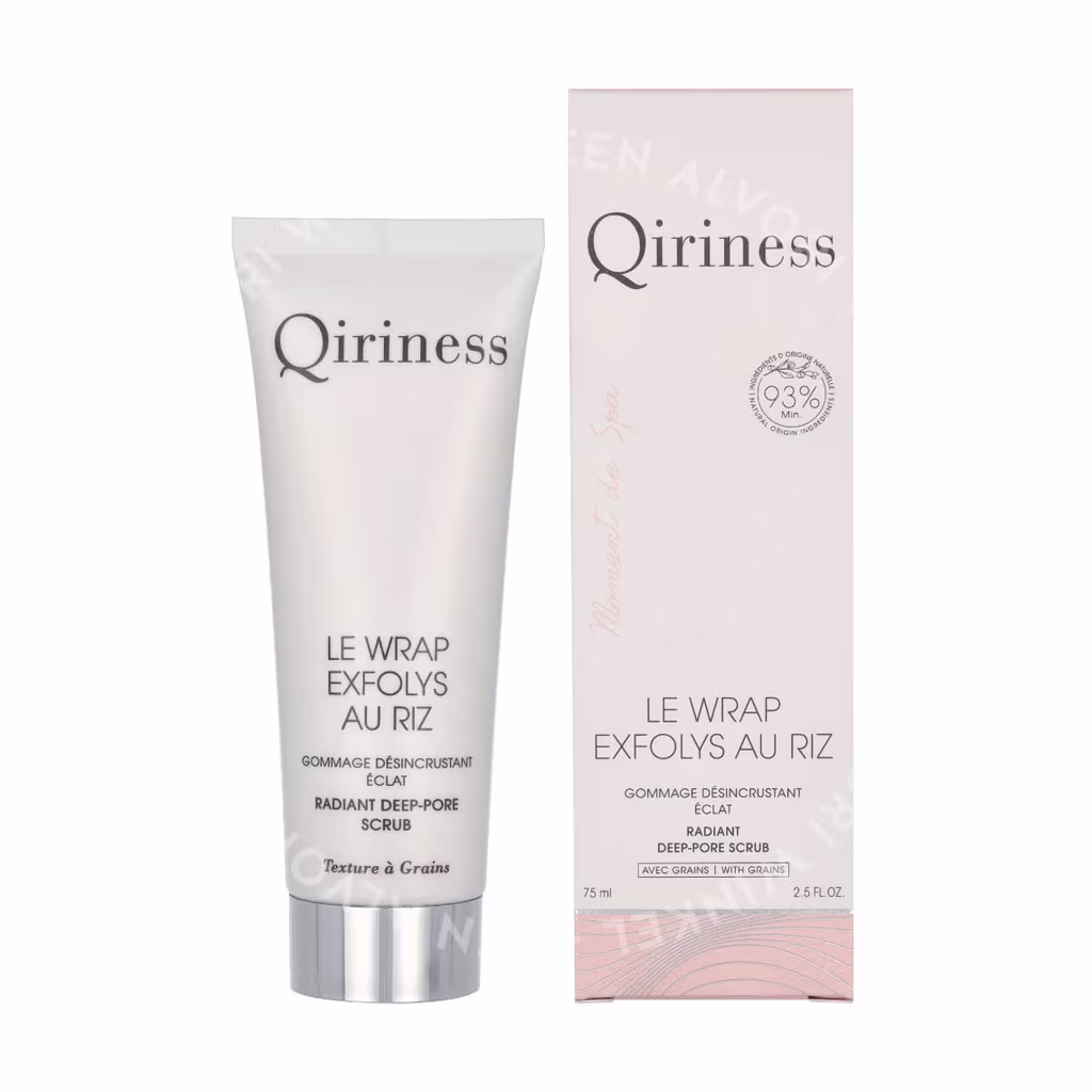 Qiriness Qiriness Le Wrap Exfolys Au Riz Radiant Deep-Pore Scrub — foto 3