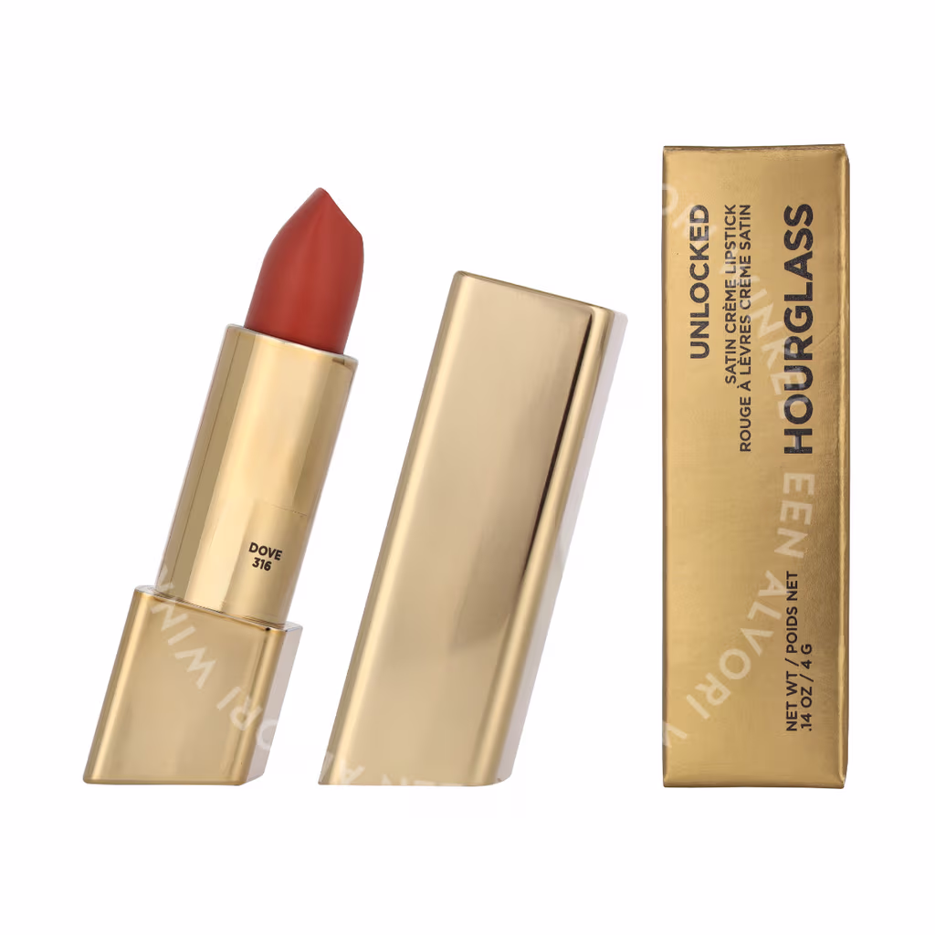 Hourglass Hourglass Unlocked Satin Creme Lipstick — Dove 316 Coral — foto 3