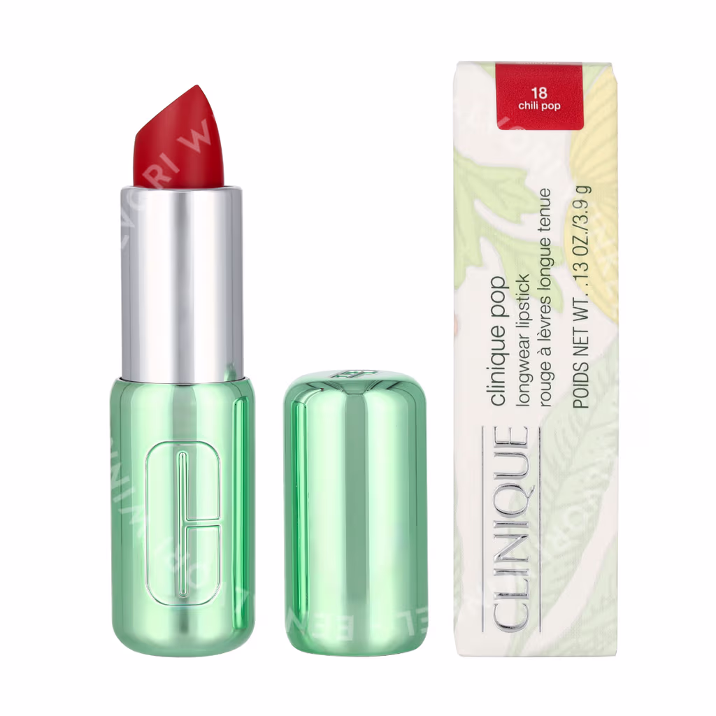 Clinique Clinique Pop Longwear Matte Lipstick — #18 Chili Pop — foto 3