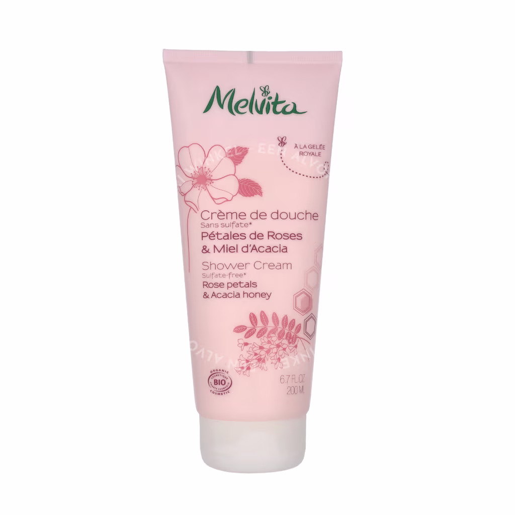 Melvita Melvita Shower Cream - Rose Petals & Acacia Honey