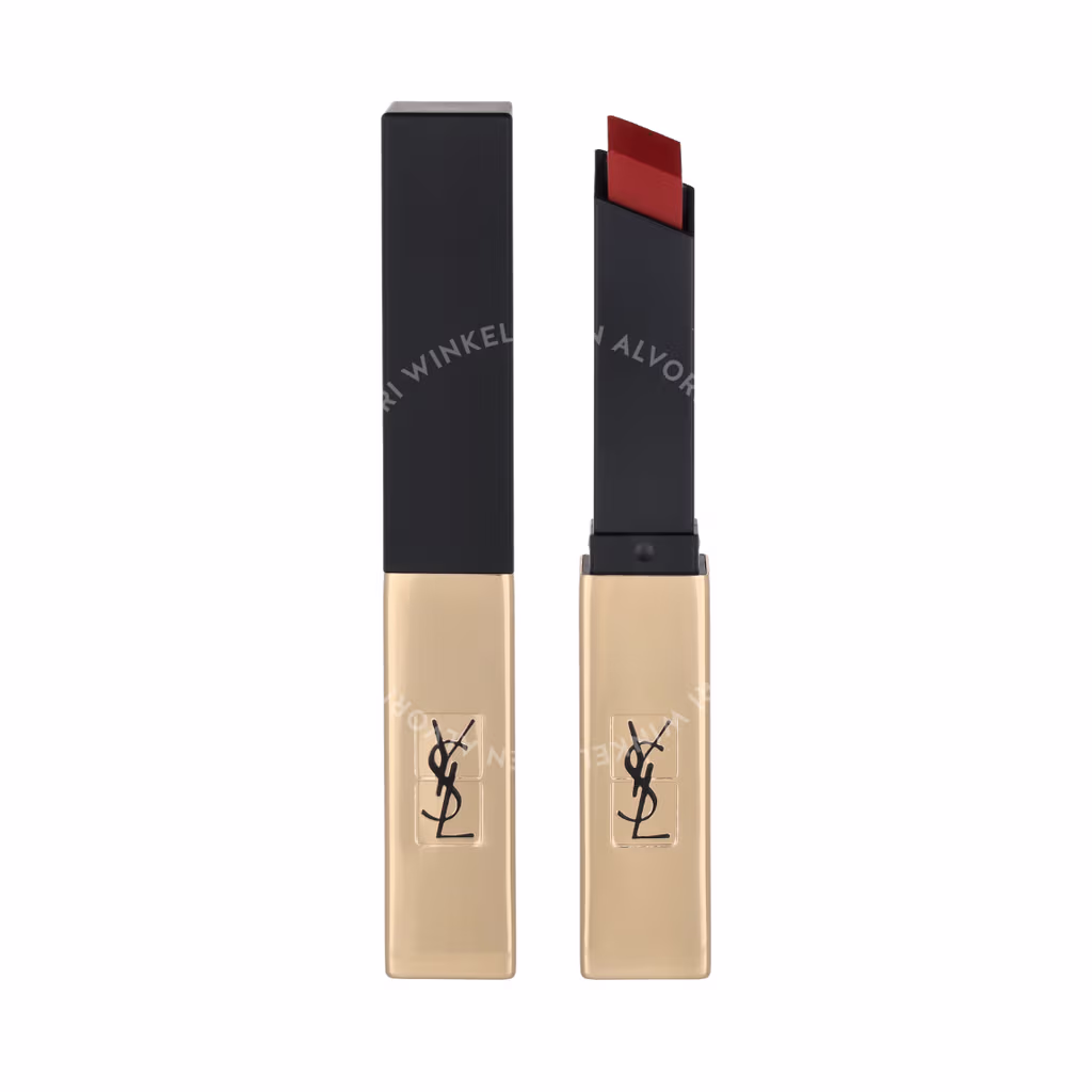 Yves Saint Laurent YSL Rouge Pur Couture The Slim Leather Matte Lipstick — #28 True Chili