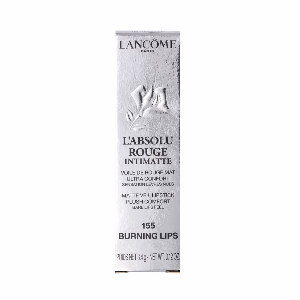 Lancome Lancome L'Absolu Rouge Intimatte Matte Veil Lipstick — #155 Burning Lips — foto 2