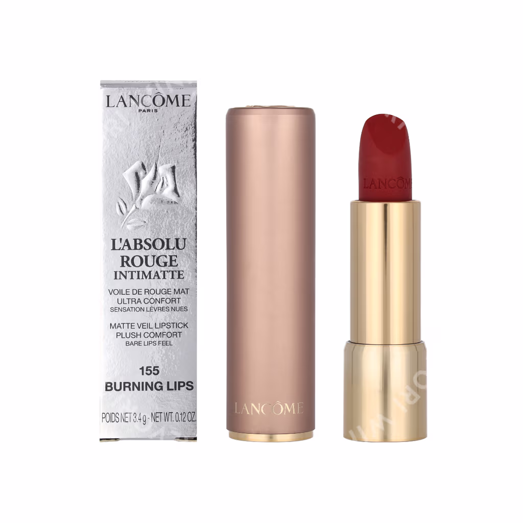 Lancome Lancome L'Absolu Rouge Intimatte Matte Veil Lipstick — #155 Burning Lips — foto 3