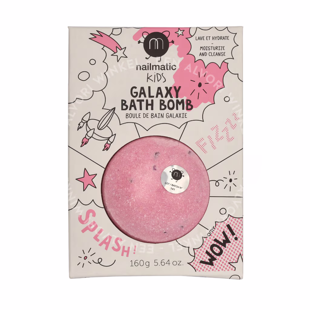 Nailmatic Nailmatic Kids Galaxy Bath Bomb — Pink — foto 2