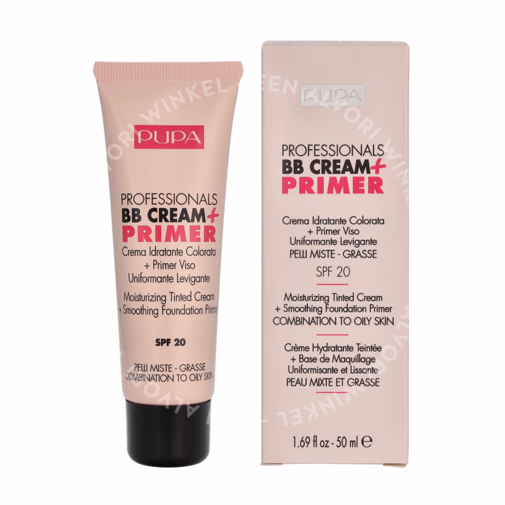 Pupa Milano Pupa Pupa Professionals BB Cream + Primer SPF20 — #001 Nude - Combination To Oily Skin — foto 3
