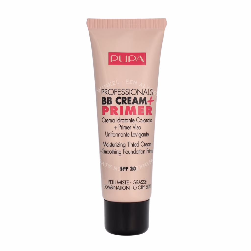Pupa Milano Pupa Pupa Professionals BB Cream + Primer SPF20 — #001 Nude - Combination To Oily Skin