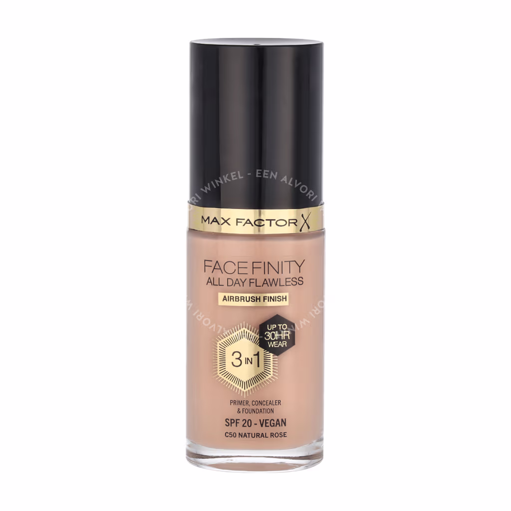 Max Factor Max Factor Facefinity All Day Flawless 3 In 1 Foundation — C50 Natural Rose — foto 2
