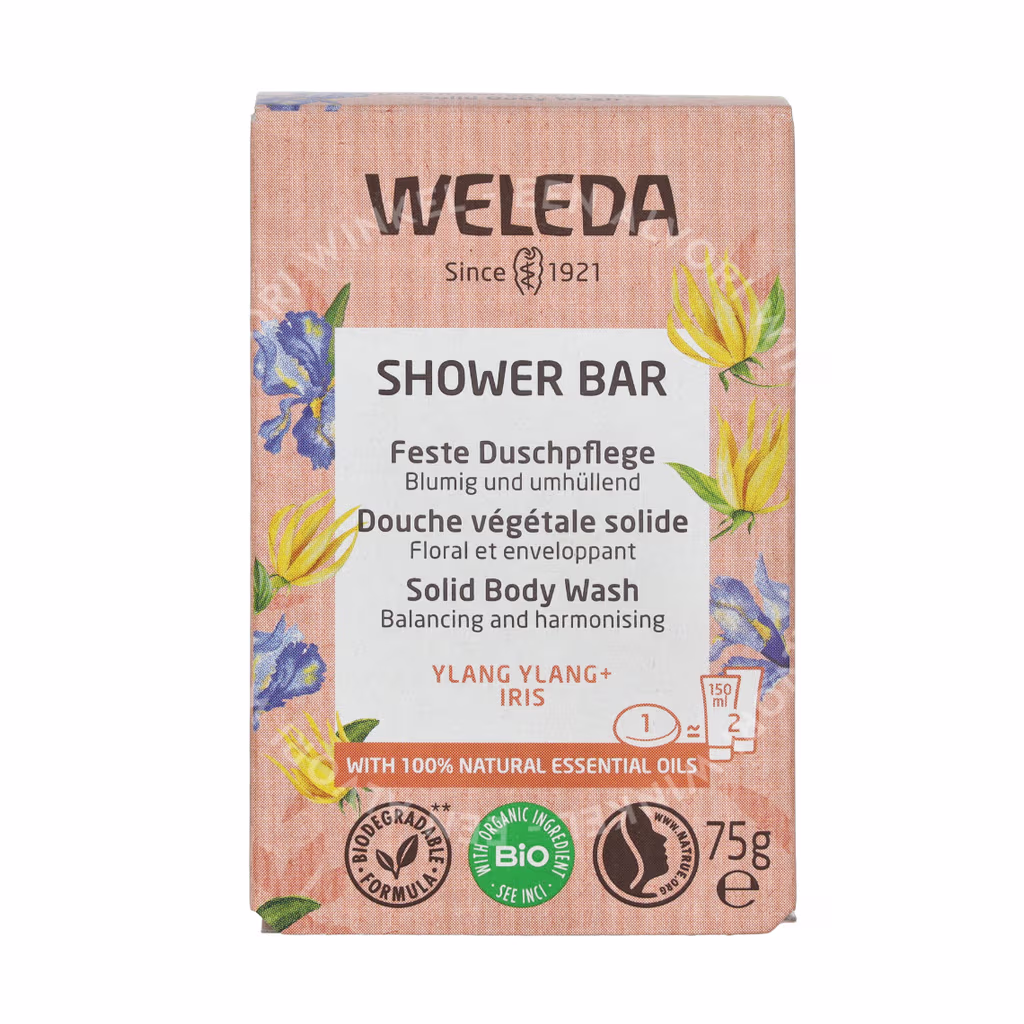 Weleda Weleda Shower Bar — Ylang Ylang + Iris — foto 2