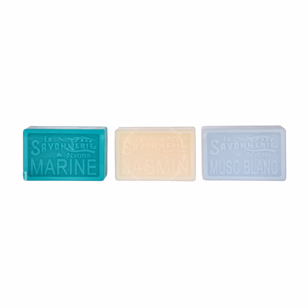 La Savonnerie De Nyons La Savonnerie De Nyons Soap Bar Set — 3x100gr Blue