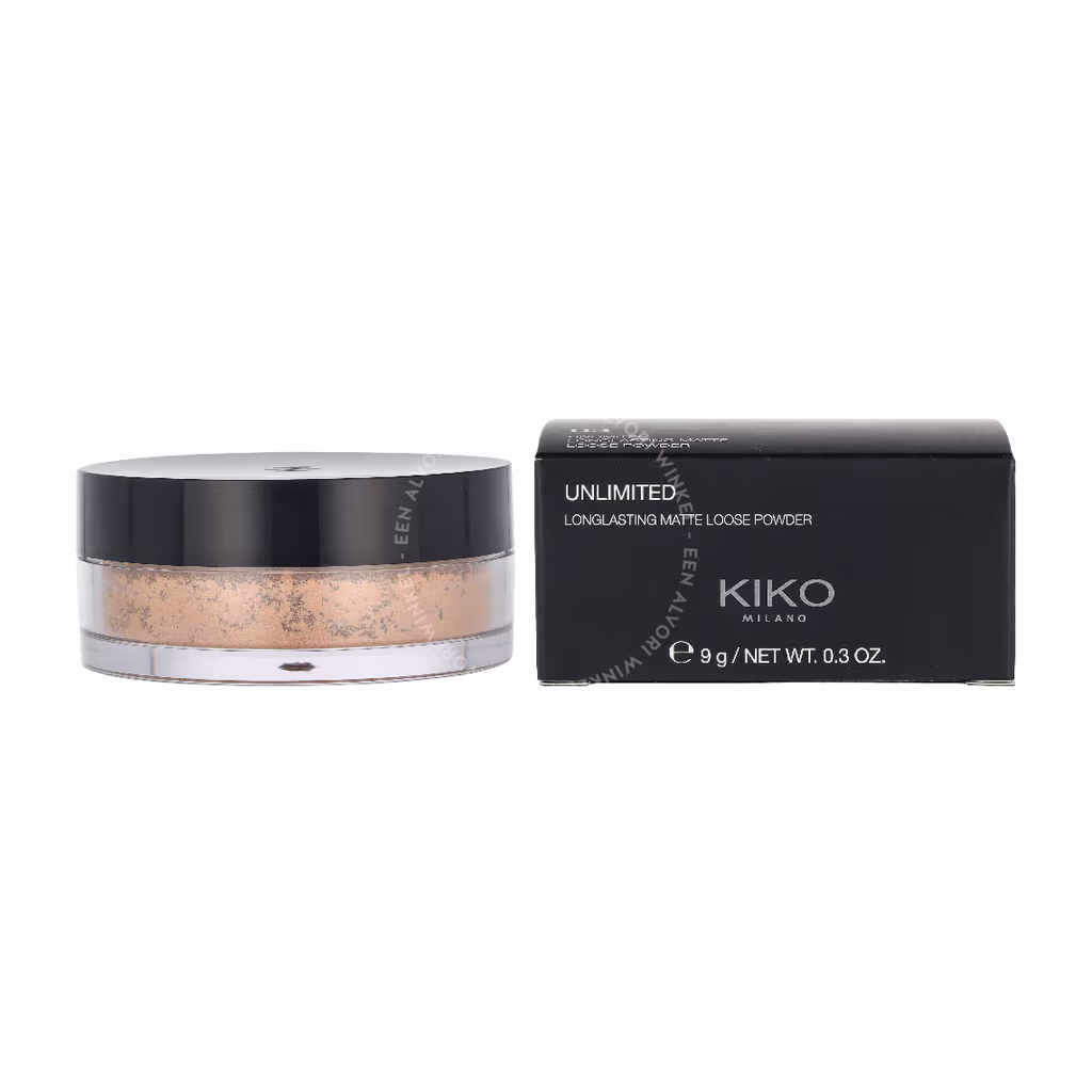 Kiko Milano Kiko Milano Unlimited Long Lasting Matte Loose Powder — foto 3