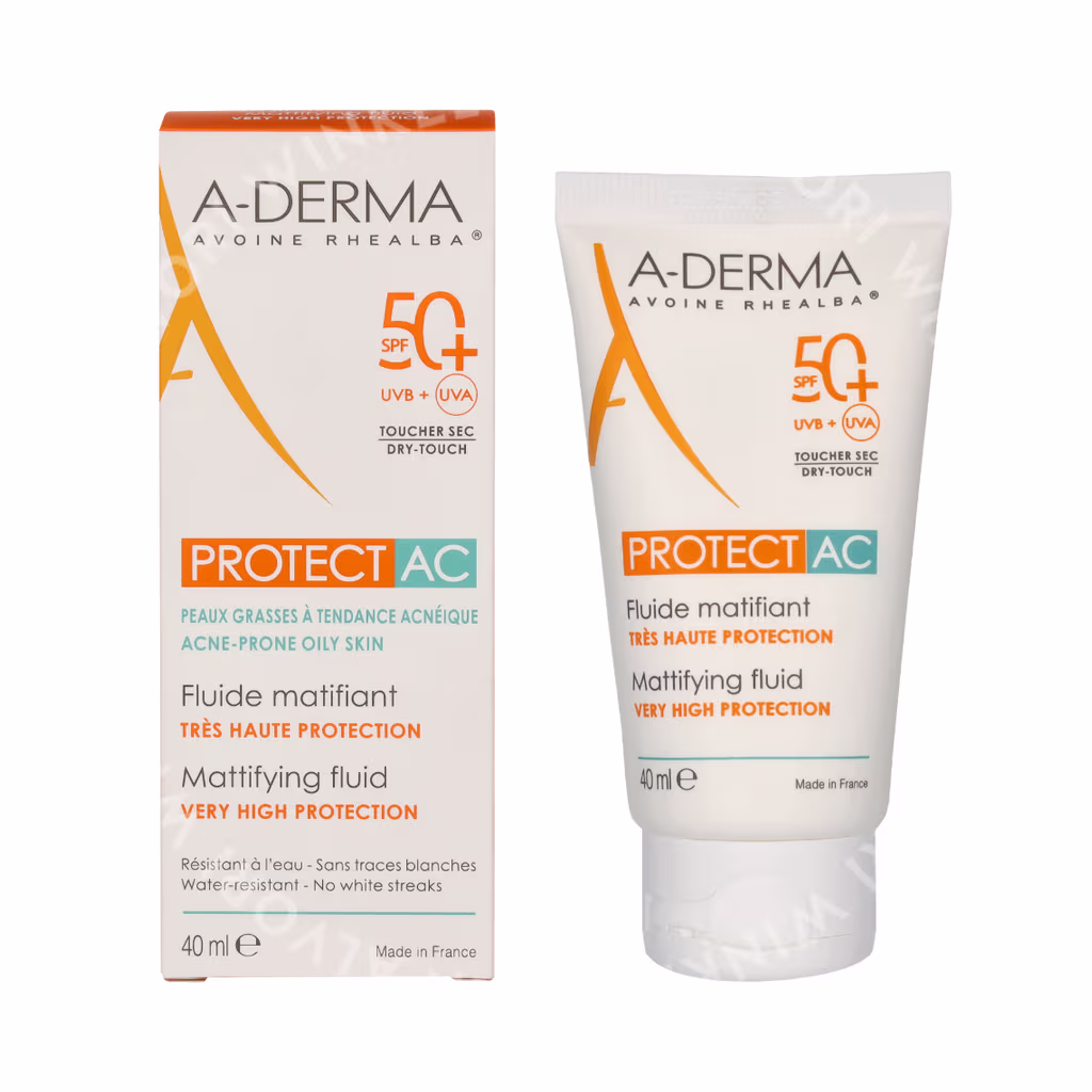 A-Derma A-Derma Protect AC Mattifying Fluid SPF50+ — foto 3