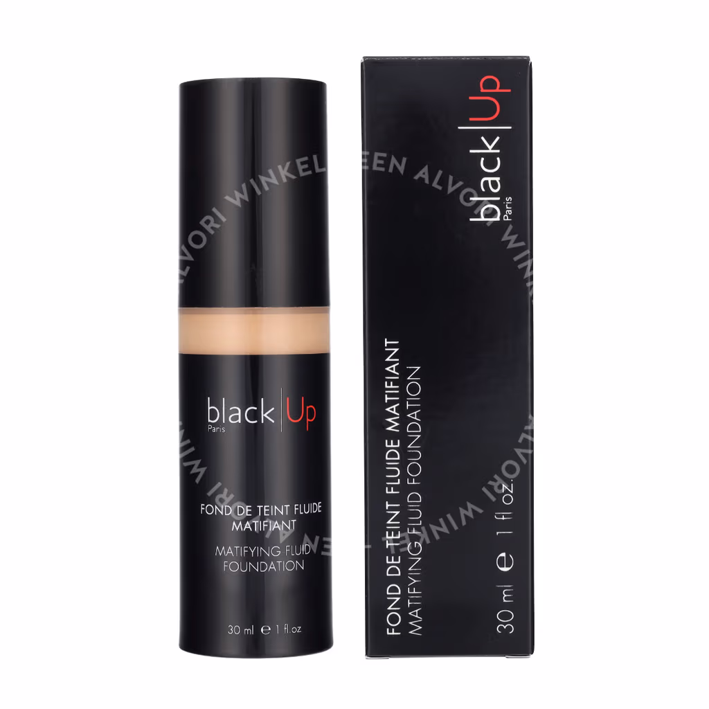 Black Up Black Up Matifying Fluid Foundation — #01 — foto 3