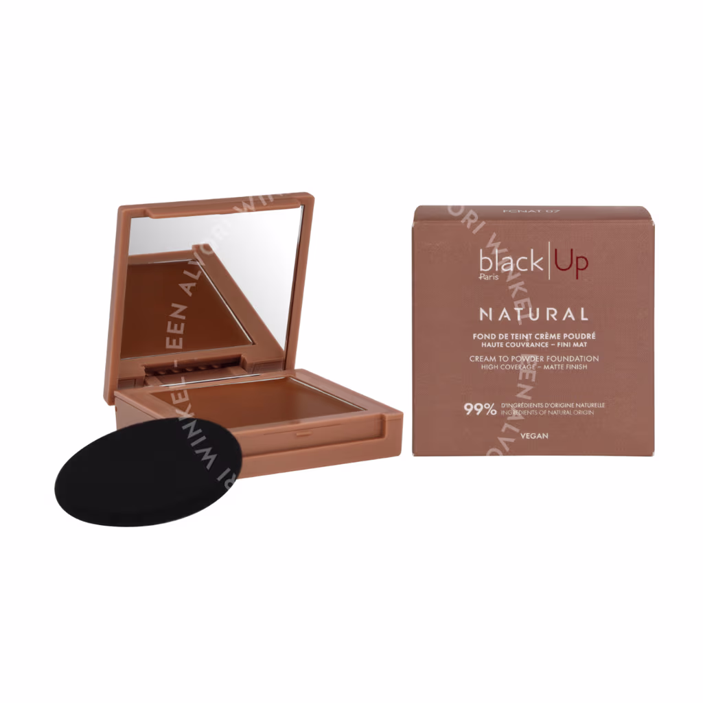 Black Up Black Up Full Cover Cream Powder Foundation — #07 — foto 3