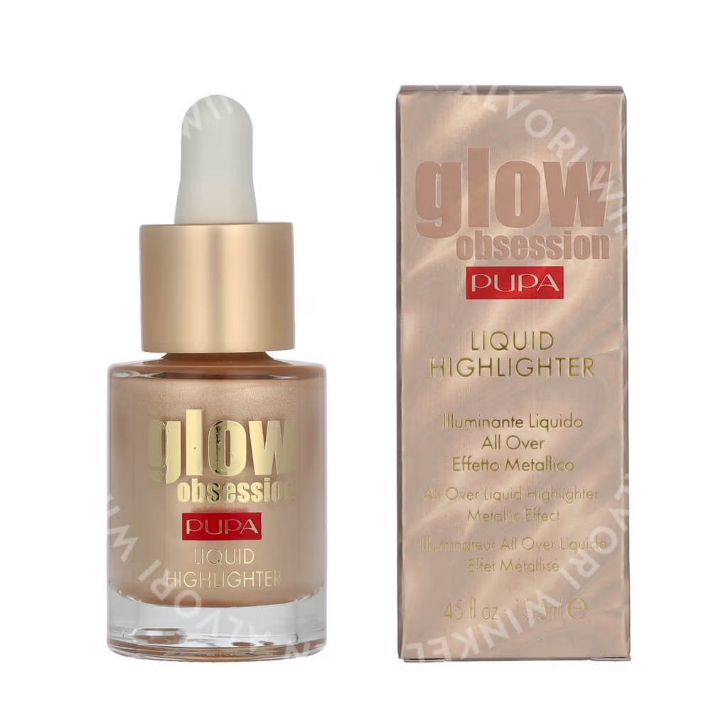 Pupa Milano Pupa Glow Obsession All Over Liquid Highlighter — #100 Sunrise — foto 3