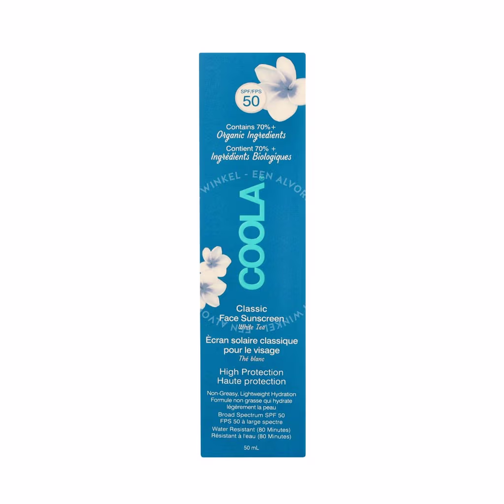 Coola Coola Classic Sunscreen Face Moisturizer SPF50 — White Tea — foto 2