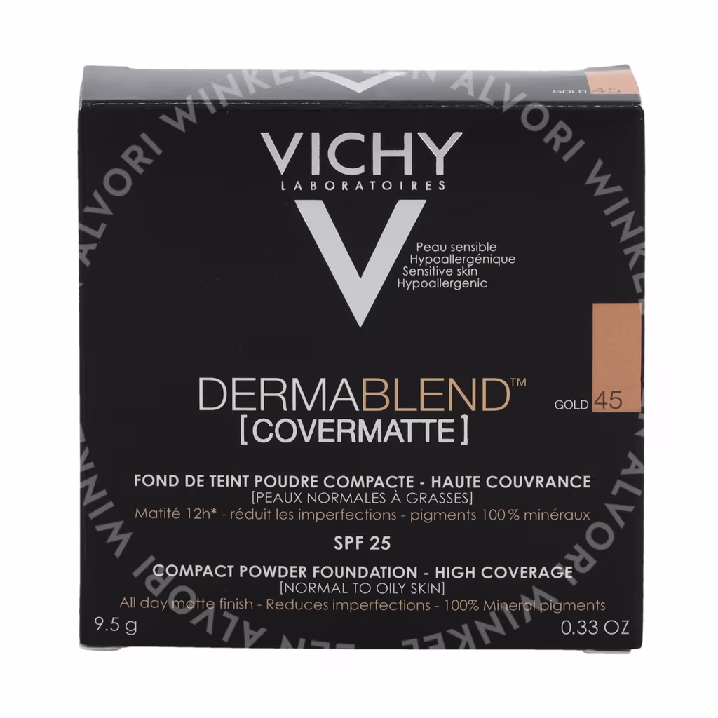 Vichy Vichy Dermablend Covermatte Compact Powder SPF25 — #45 Gold — foto 2