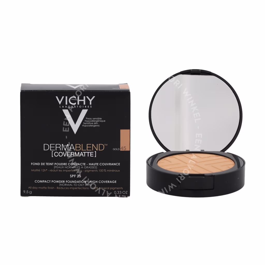Vichy Vichy Dermablend Covermatte Compact Powder SPF25 — #45 Gold — foto 3