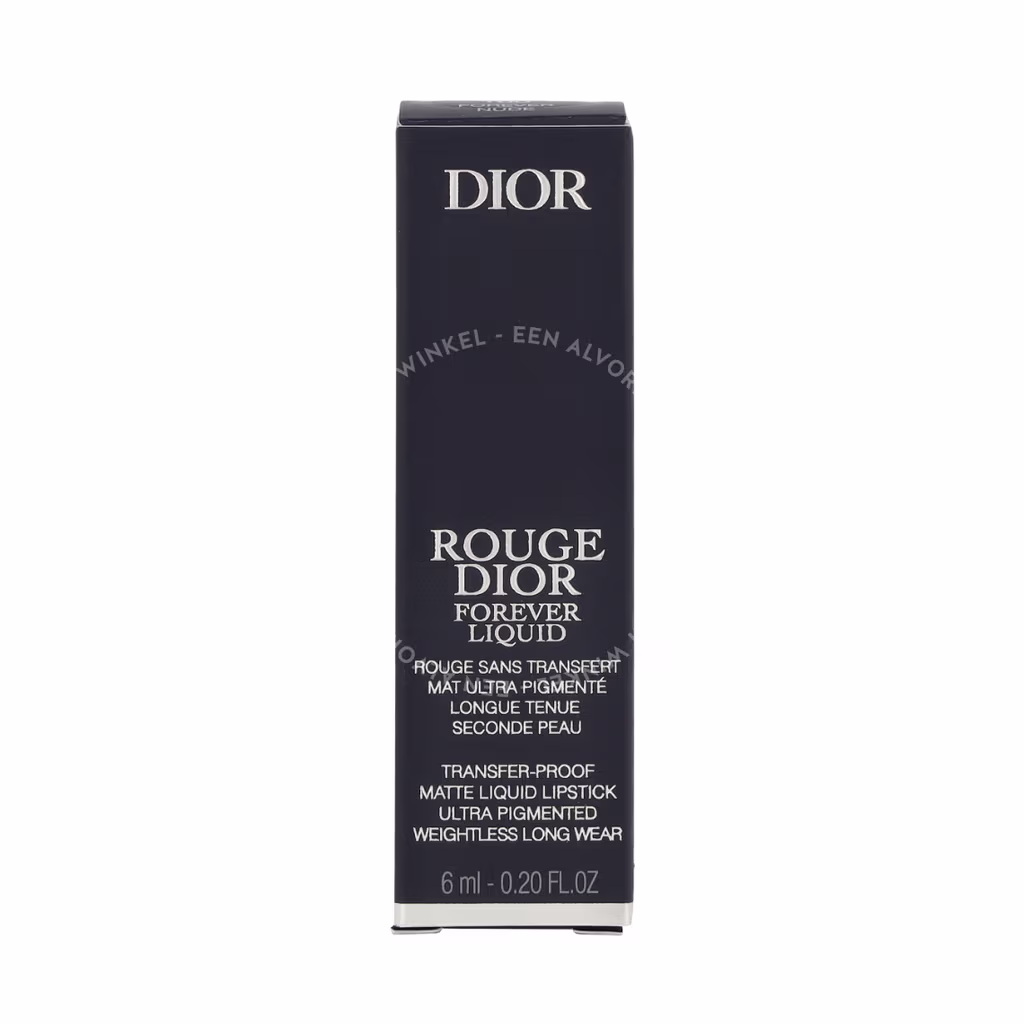 Christian Dior Dior Rouge Dior Forever Liquid Lipstick — #100 Forever Nude Look — foto 2