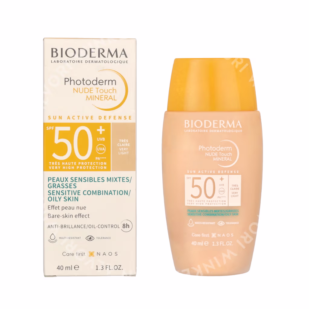Bioderma Bioderma Photoderm Nude Touch Mineral SPF50+ — Very Light — foto 3