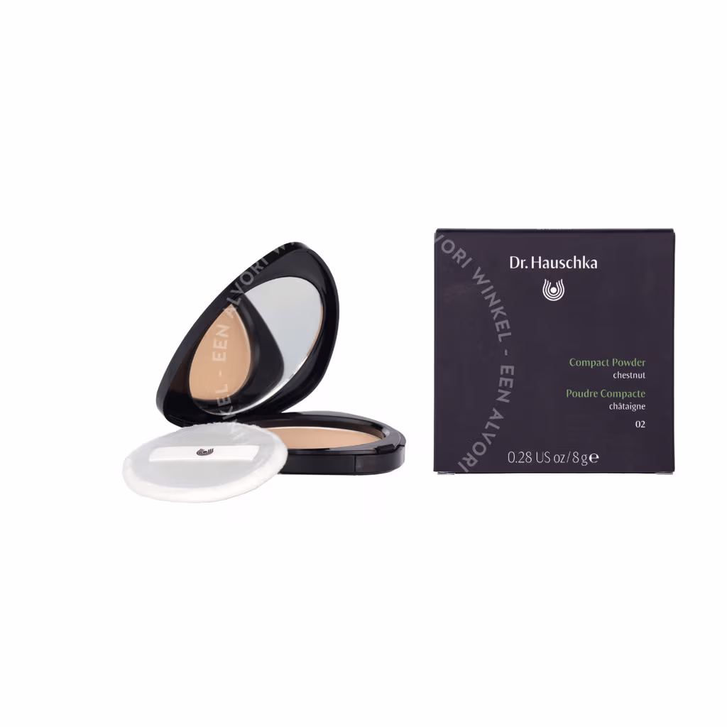 Dr. Hauschka Dr. Hauschka Compact Powder — #02 Chestnut — foto 3