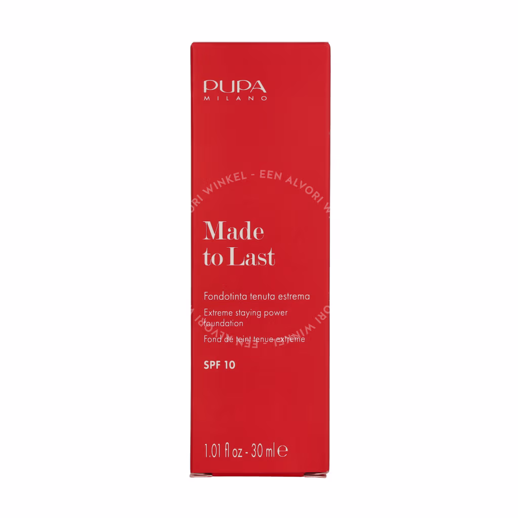 Pupa Milano Pupa Made To Last Total Comfort Foundation SPF10 — #020 Light Beige — foto 2