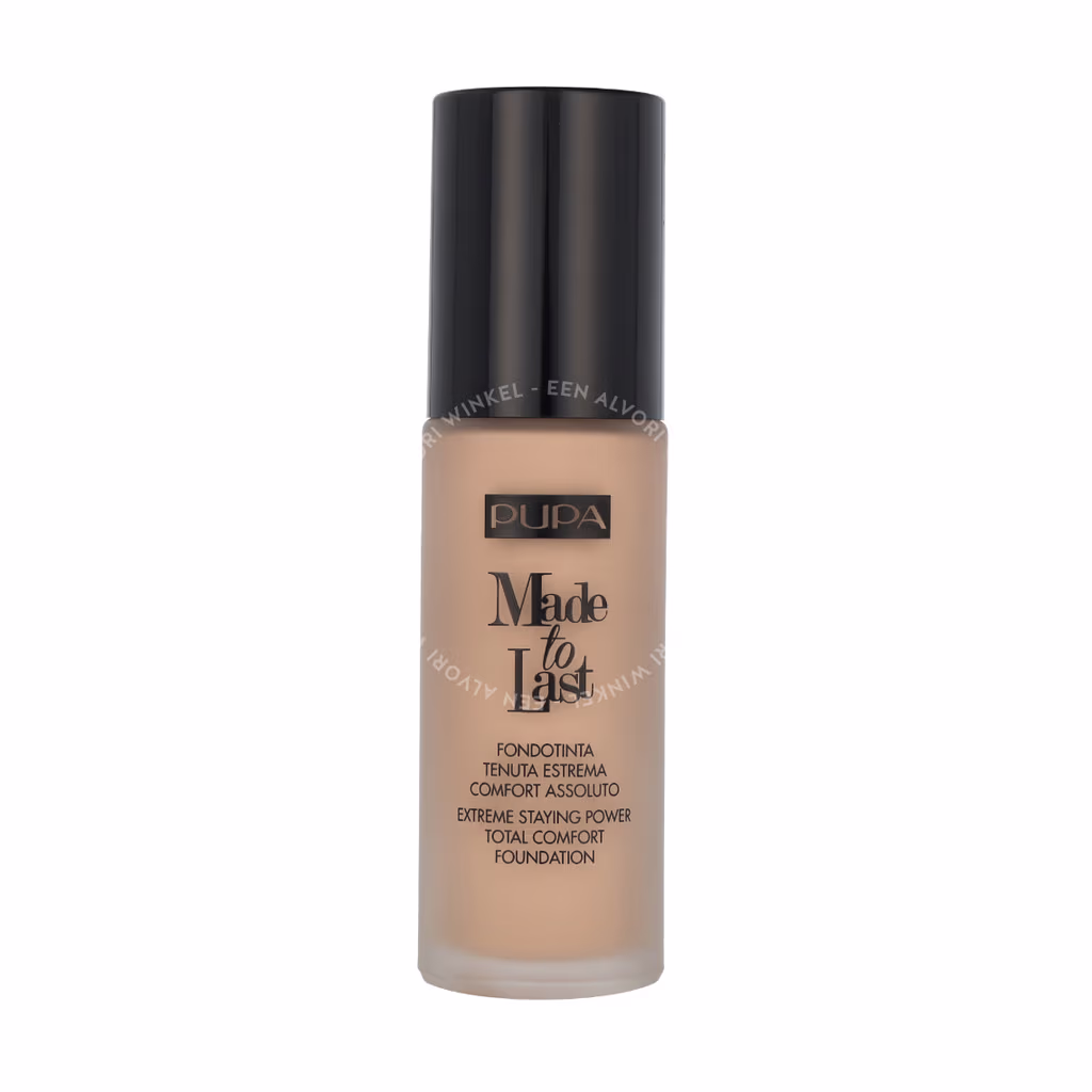 Pupa Milano Pupa Made To Last Total Comfort Foundation SPF10 — #020 Light Beige