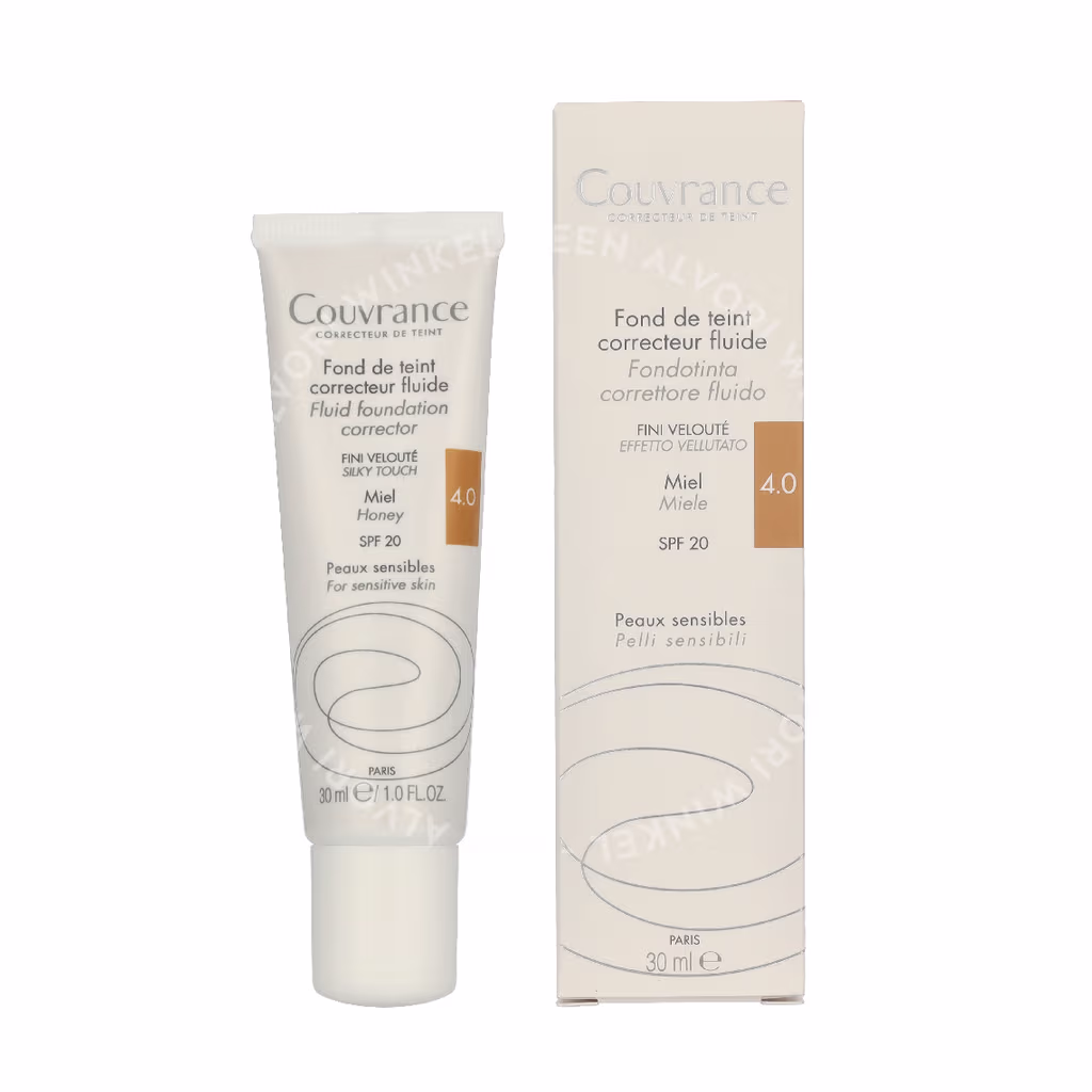 Avene Avene Couvrance Fluid Foundation Corrector SPF20 — #4.0 Honey — foto 3