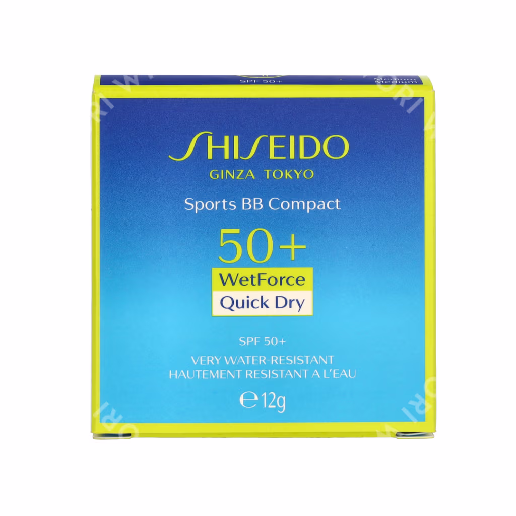 Shiseido Shiseido Sports BB Compact Wet Force Quick Dry SPF50+ — 02 Medium — foto 2