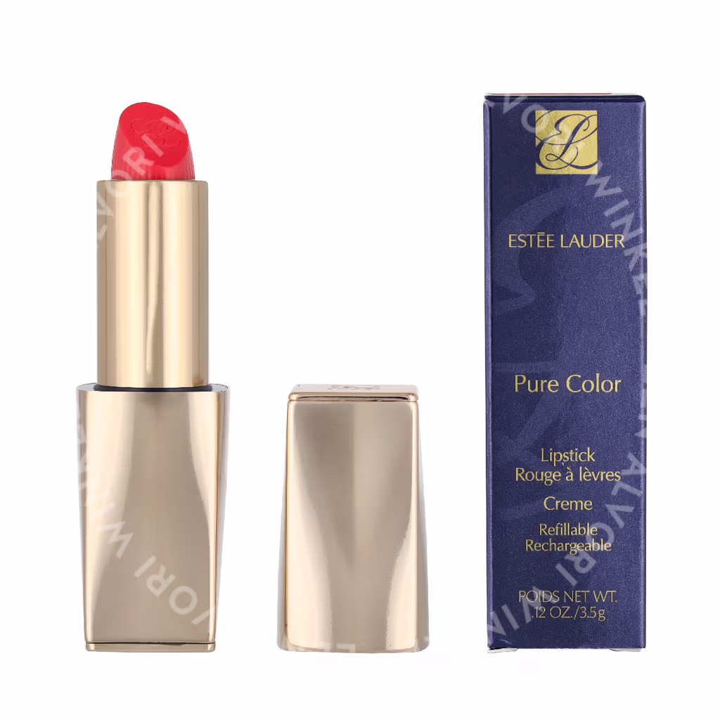Estee Lauder E.Lauder Pure Color Creme Lipstick — #320 Defiant Coral — foto 3