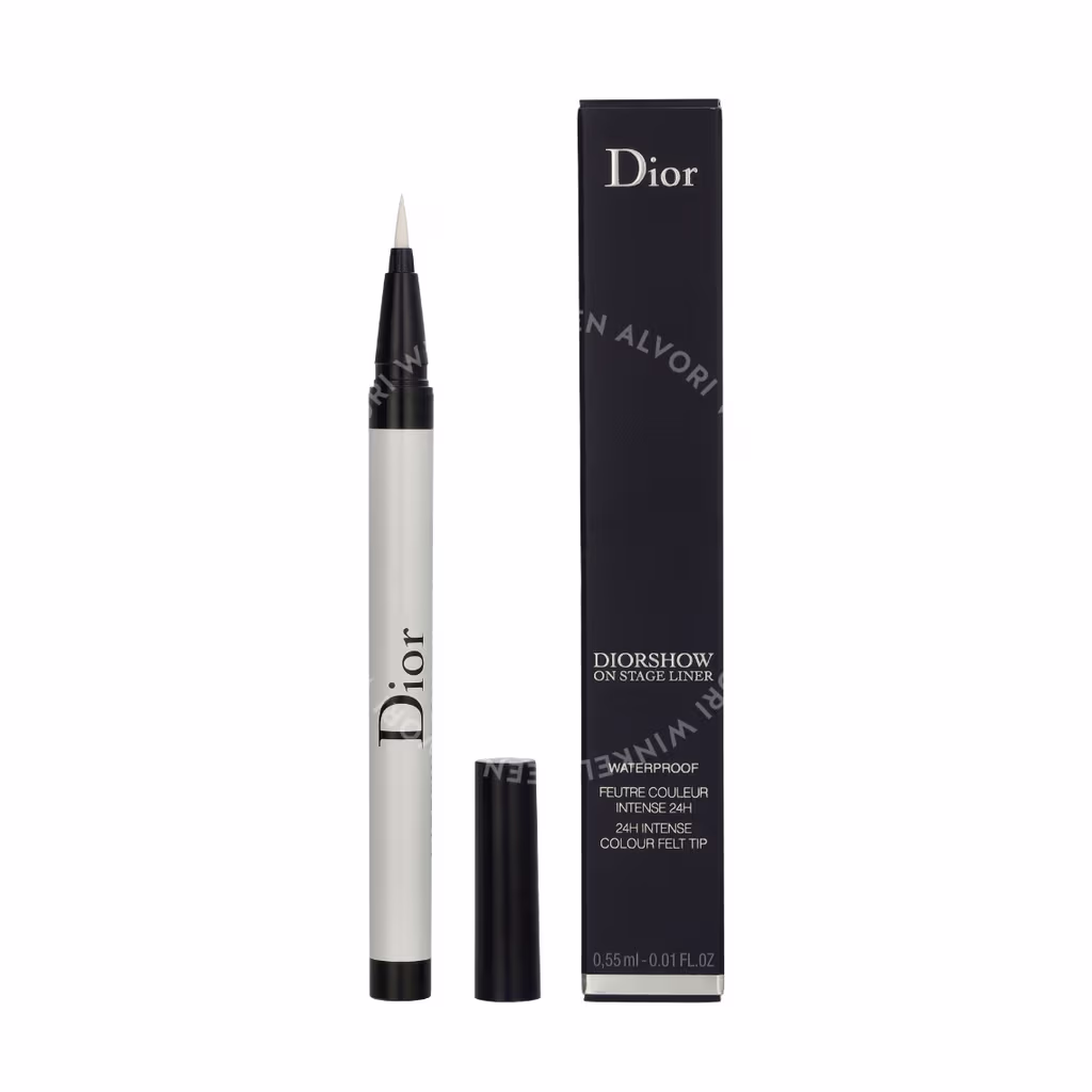 Christian Dior Dior Diorshow On Stage Liner 24H Wear Waterproof Eyeliner — #001 Matte White — foto 3