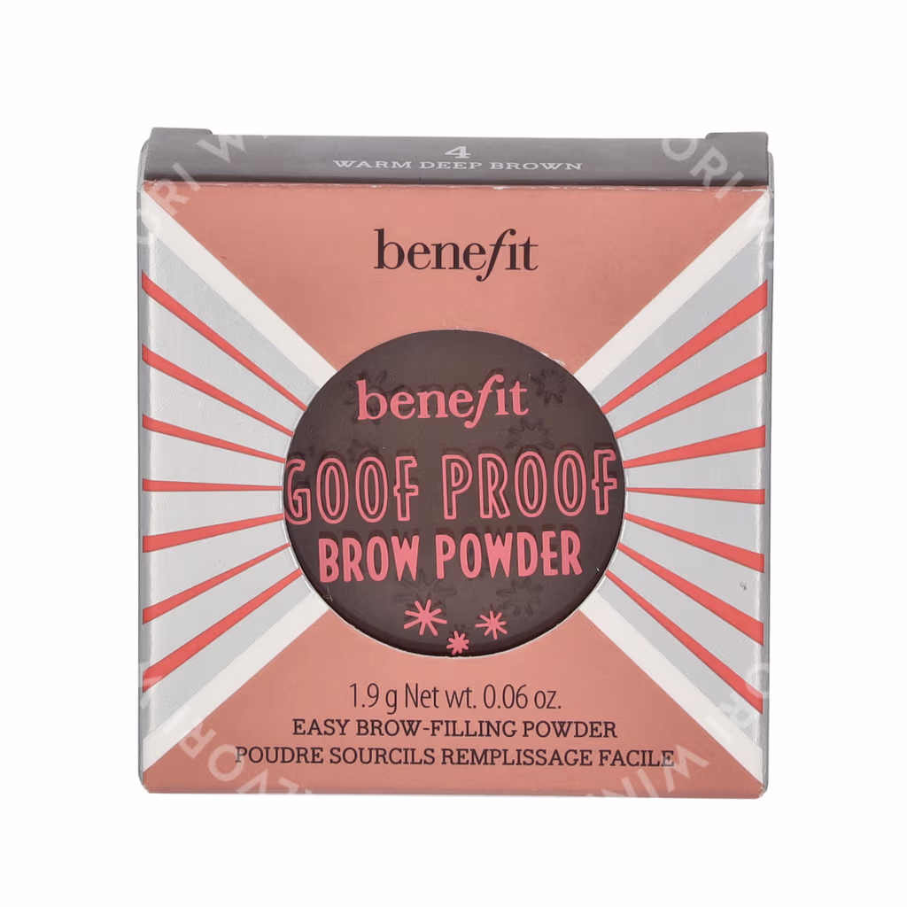Benefit Benefit Goof Proof Brow Powder — #4 Warm Deep Brown — foto 2
