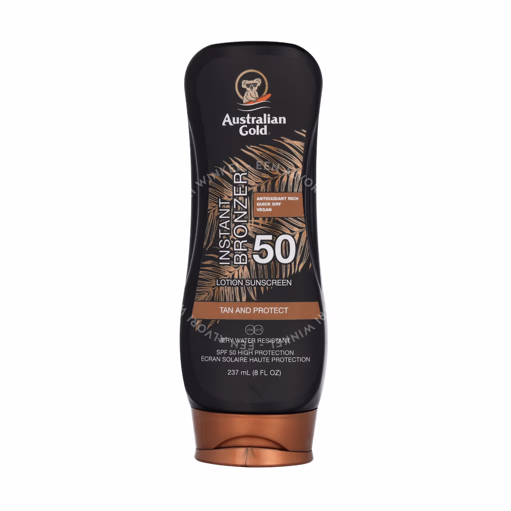 Australian Gold Australian Gold Instant Bronzer Lotion Sunscreen SPF50