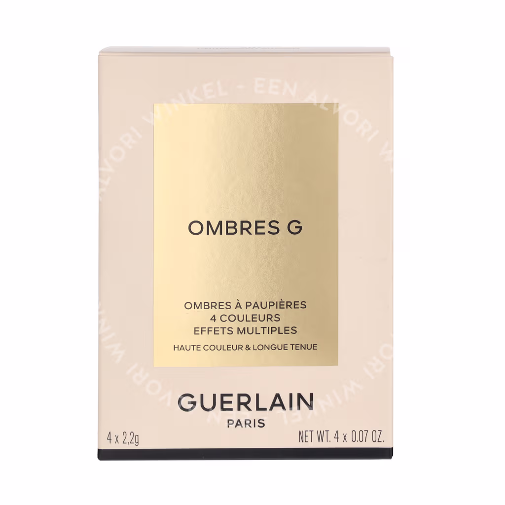 Guerlain Guerlain Ombres G 4 Colors Eyeshadow Palette — #910 Undressed Brown — foto 2