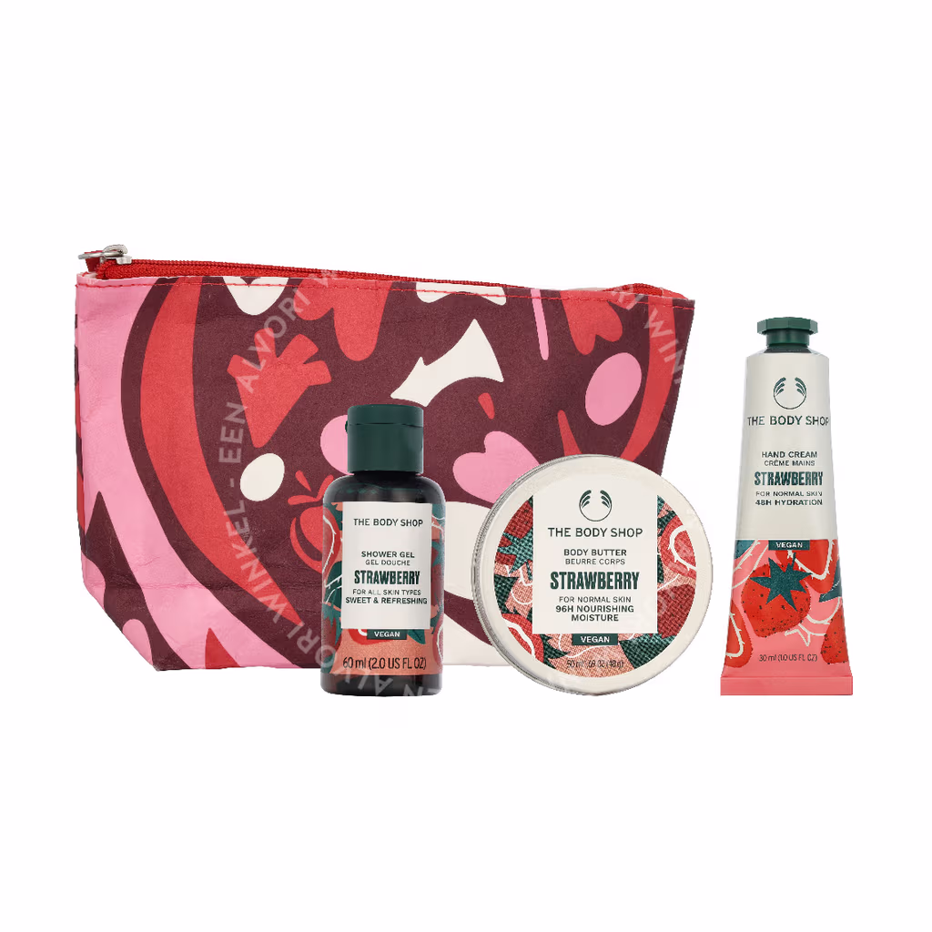 The Body Shop The Body Shop G2 Beauty Bag Strawberry Giftset