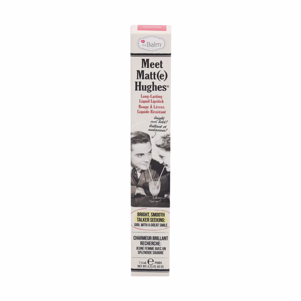 The Balm The Balm Meet Matte Hughes Ll Liquid Lipstick — Devoted - Bright, Smooth - Long Lasting — foto 2
