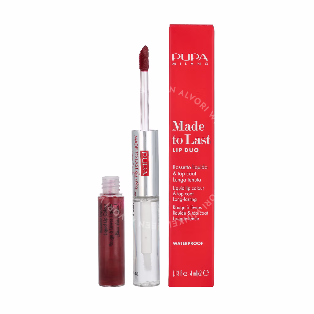 Pupa Milano Pupa Made to Last Lip Duo Lipstick — #005 Deep Ruby — foto 3