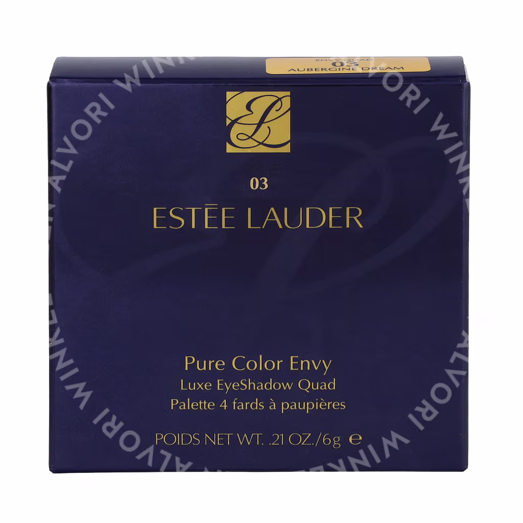 Estee Lauder E.Lauder Pure Color Envy Eye Shadow Quad — #03 Aubergine Dream — foto 2