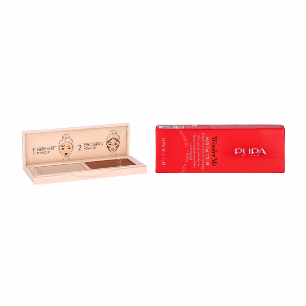 Pupa Milano Pupa Wonder Me Natural Sculpt Palette — #01 Light — foto 3