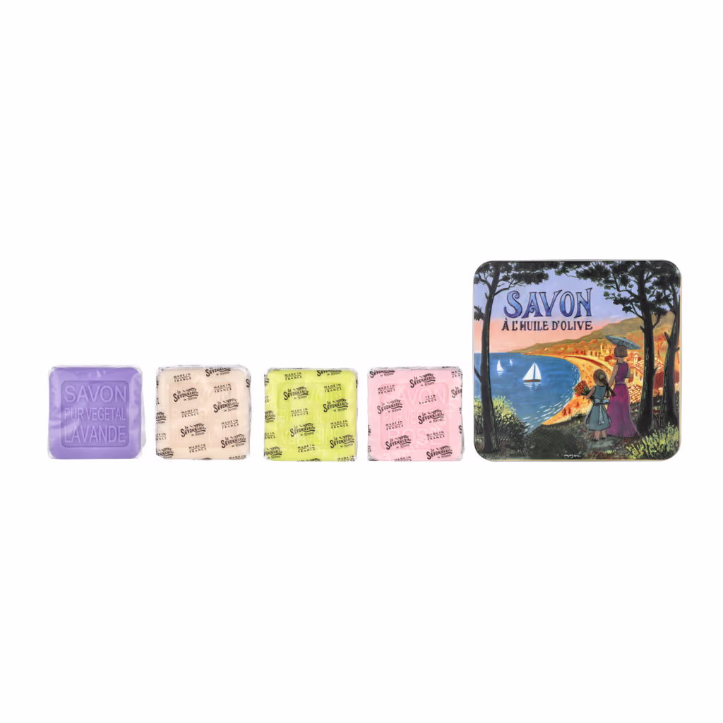 La Savonnerie De Nyons La Savonnerie De Nyons Soap Bar Set 4 Pcs - Cote D'Azur — foto 3
