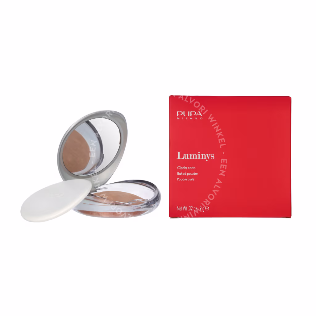 Pupa Milano Pupa Luminys Baked Face Powder — #05 Amberlight — foto 3