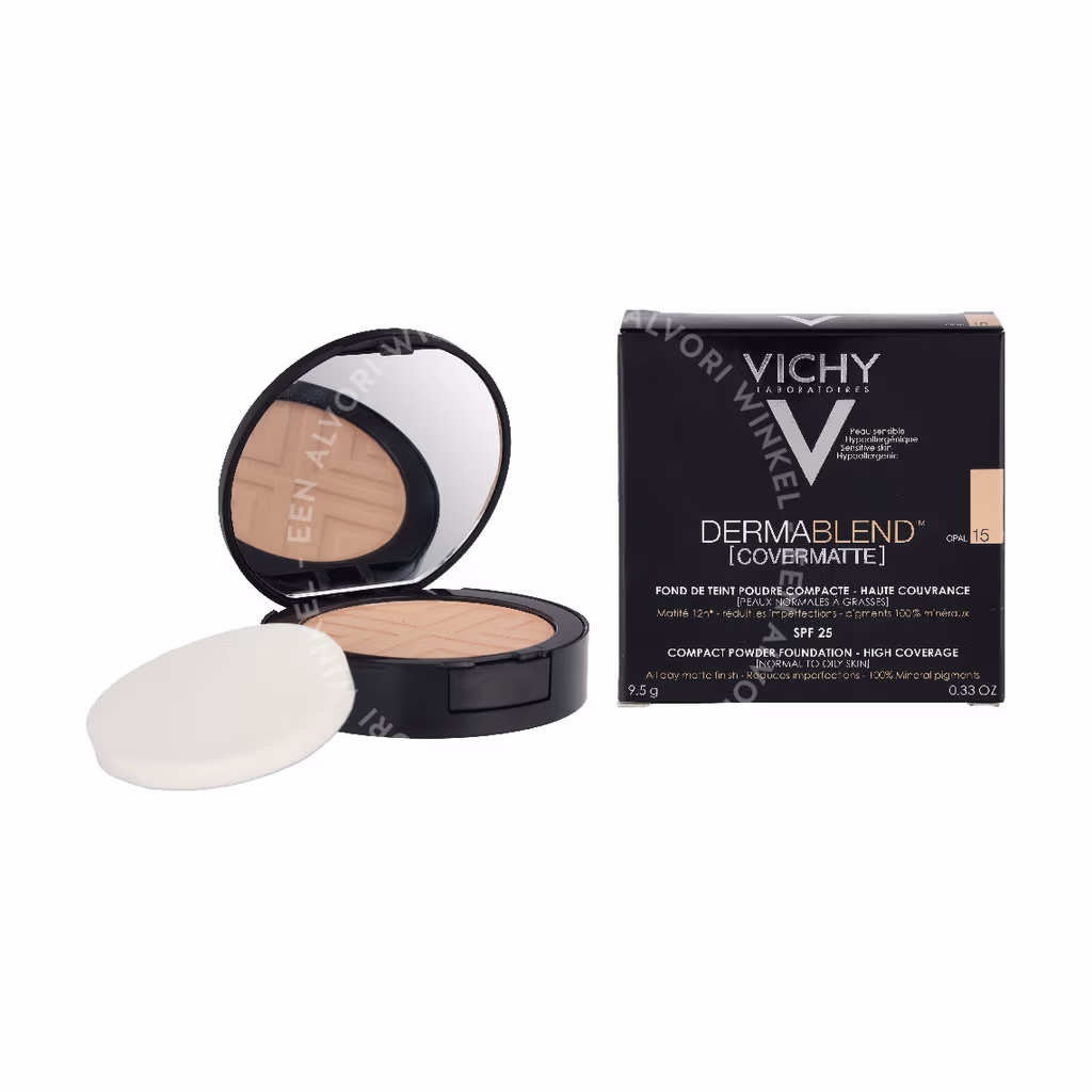 Vichy Vichy Dermablend Covermatte Compact Powder SPF25 — #15 Opal — foto 3