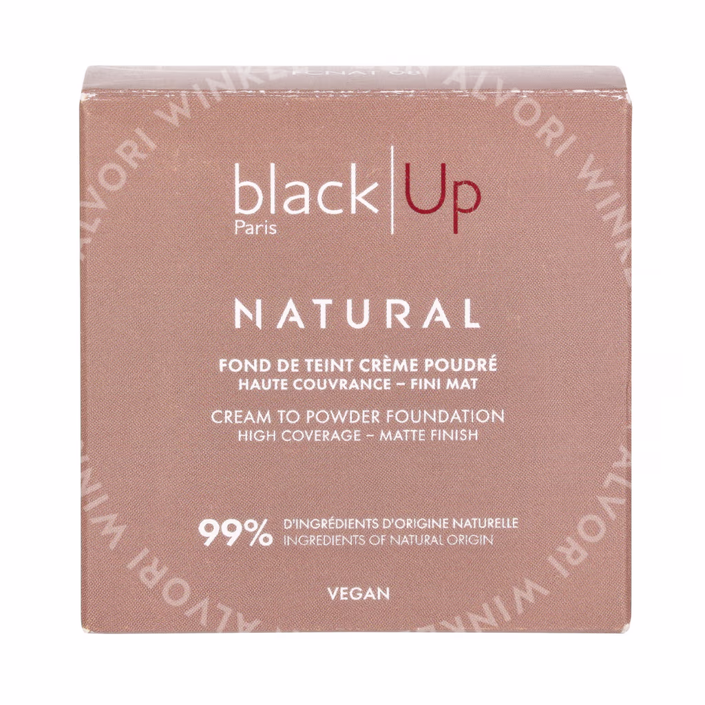 Black Up Black Up Full Cover Cream Powder Foundation — #08 — foto 2