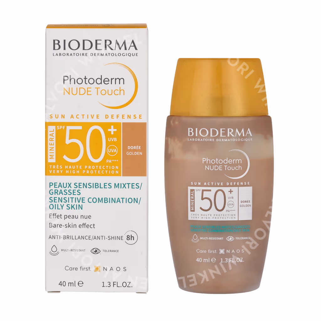 Bioderma Bioderma Photoderm Nude Touch Mineral SPF50+ — Doree — foto 3
