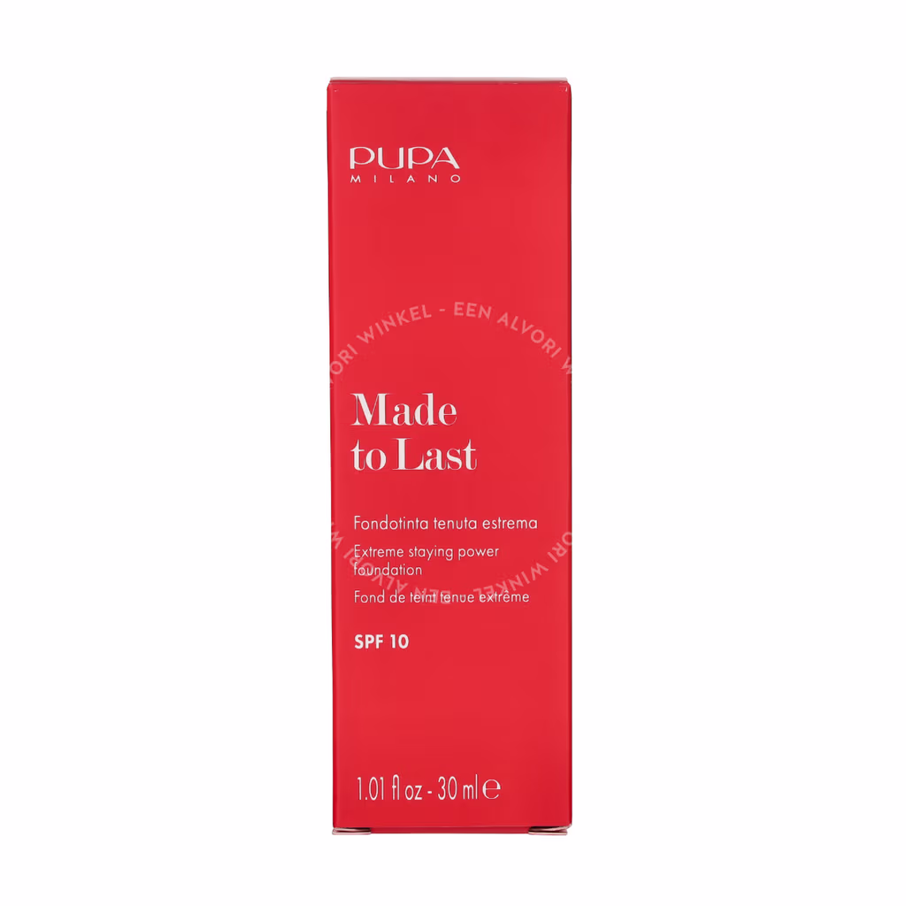 Pupa Milano Pupa Made To Last Total Comfort Foundation SPF10 — #030 Natural Beige — foto 2