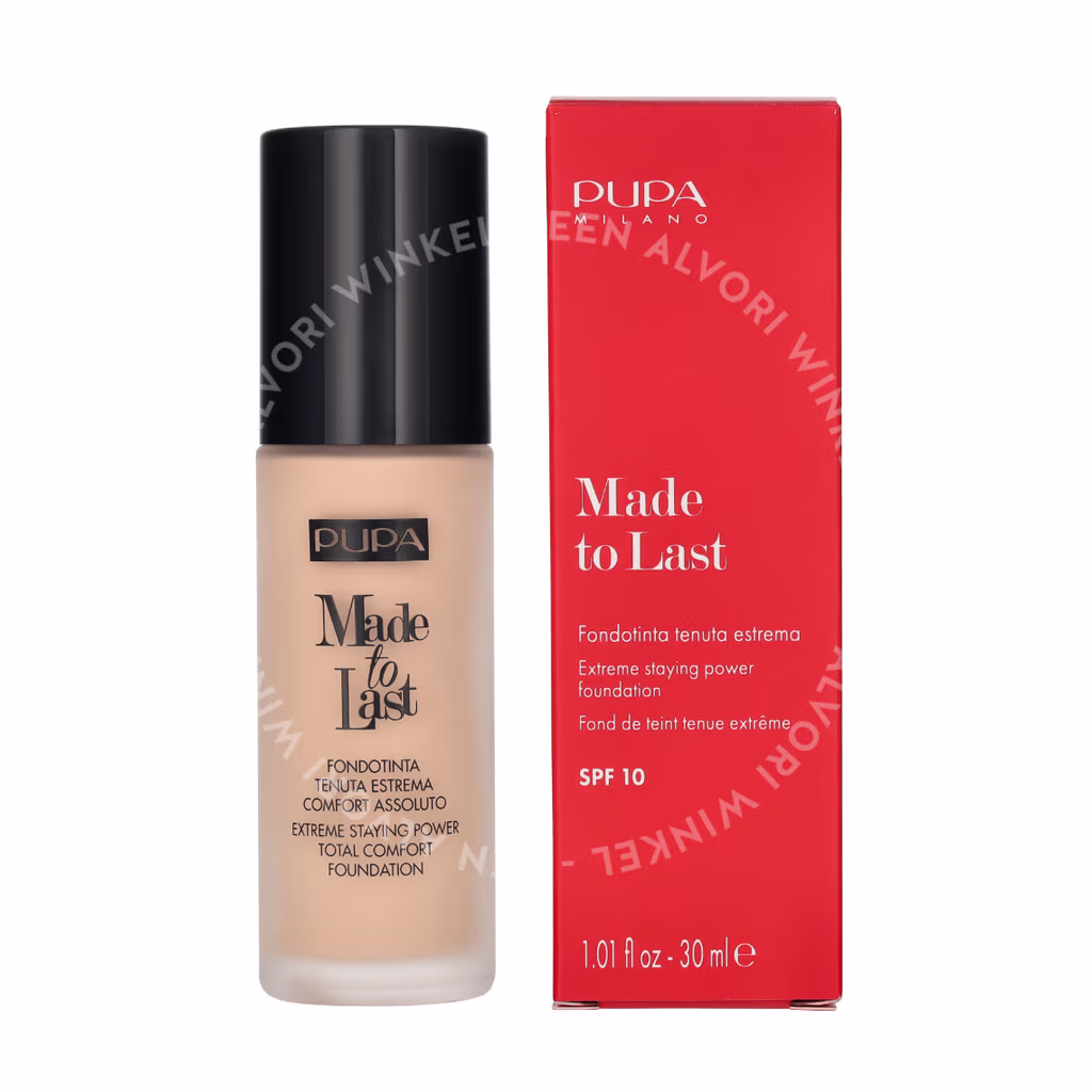 Pupa Milano Pupa Made To Last Total Comfort Foundation SPF10 — #030 Natural Beige — foto 3