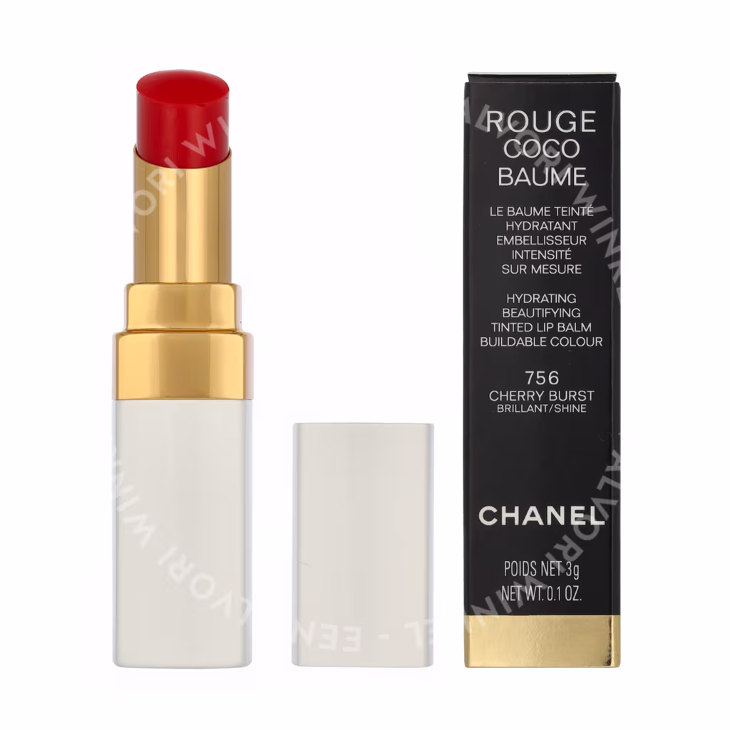 Chanel Chanel Rouge Coco Hydrating Beautifying Tinted Lip Balm — #756 Cherry Burst — foto 3